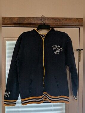 Vintage Polo Sport Ralph Lauren Vintage Zip Up Hoodie Size XL